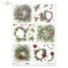 zimowe wianki*winter garlands*Wintergirlanden*guirnaldas de invierno